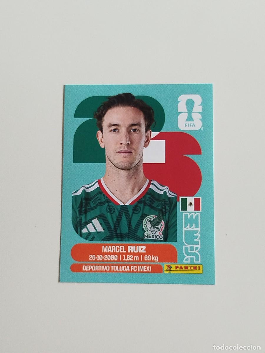 Coleccionismo cromos antiguos: MEX 12. Marcel Ruiz (M&eacute;xico) - Panini Fifa World Cup 26