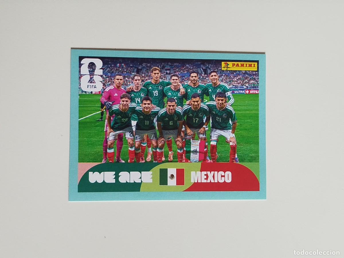 Coleccionismo cromos antiguos: MEX 13. Equipo (M&eacute;xico) - Panini Fifa World Cup 26