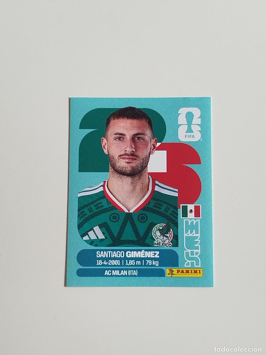 Coleccionismo cromos antiguos: MEX 16. Santiago Gim&eacute;nez (M&eacute;xico) - Panini Fifa World Cup 26