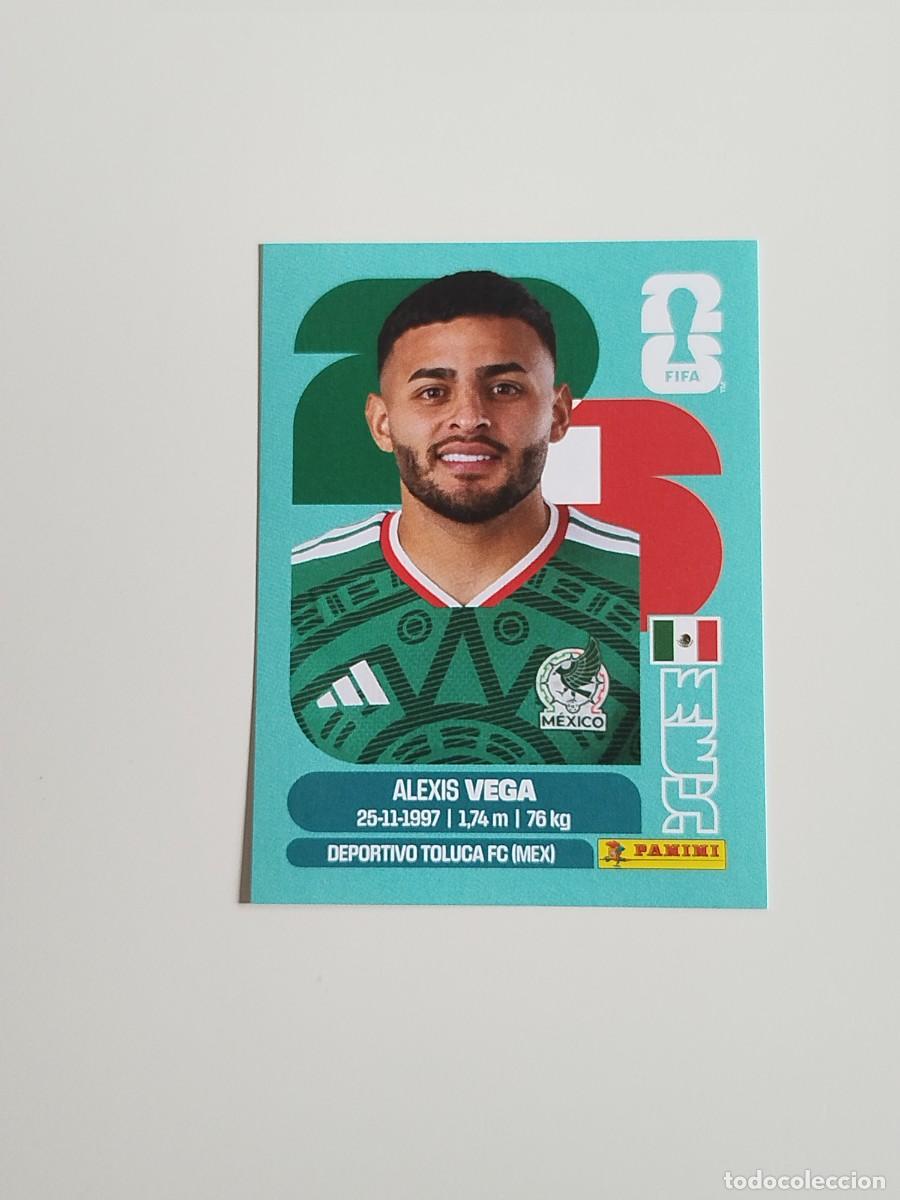 Coleccionismo cromos antiguos: MEX 18. Alexis Vega (M&eacute;xico) - Panini Fifa World Cup 26