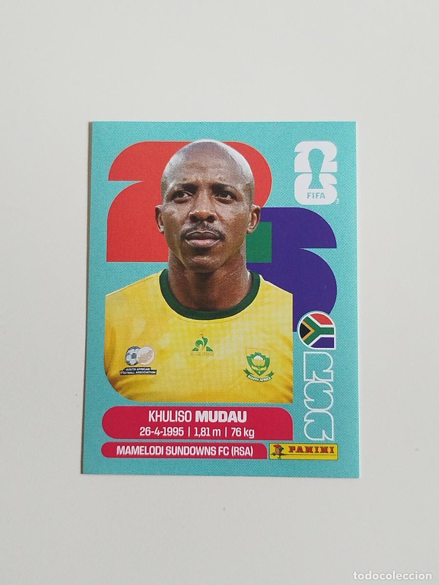 Coleccionismo cromos antiguos: RSA 9. Khuliso Mudau (Sud&aacute;frica) - Panini Fifa World Cup 26