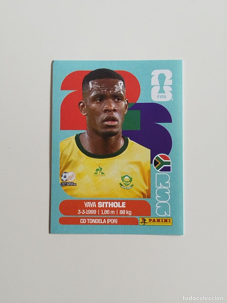 Coleccionismo cromos antiguos: RSA 15. Yaya Sithole (Sud&aacute;frica) - Panini Fifa World Cup 26