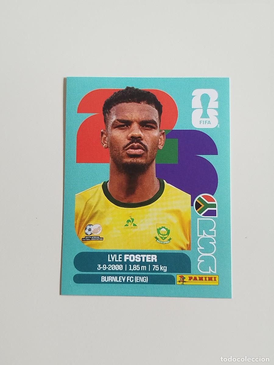 Coleccionismo cromos antiguos: RSA 17. Lyle Foster (Sud&aacute;frica) - Panini Fifa World Cup 26