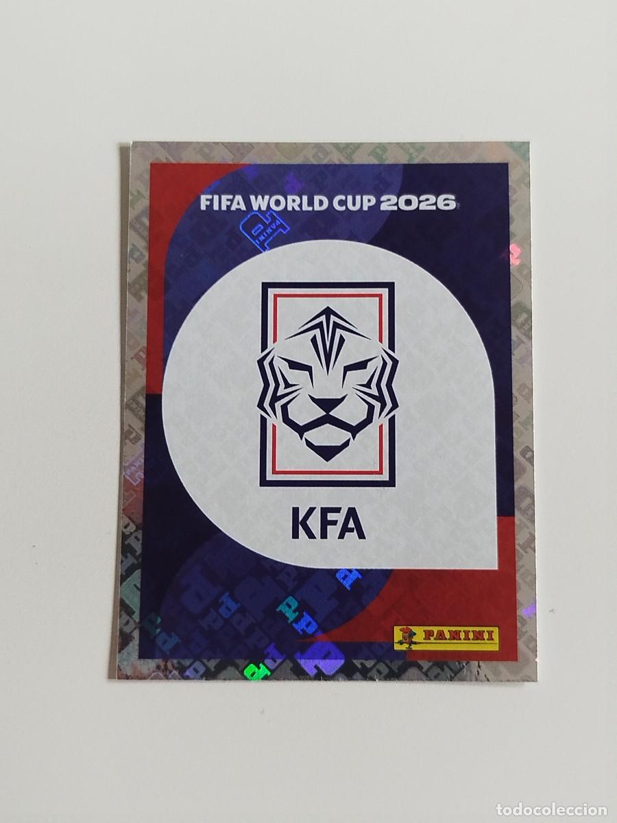 Coleccionismo cromos antiguos: KOR 1. Escudo (Corea del Sur) - Panini Fifa World Cup 26