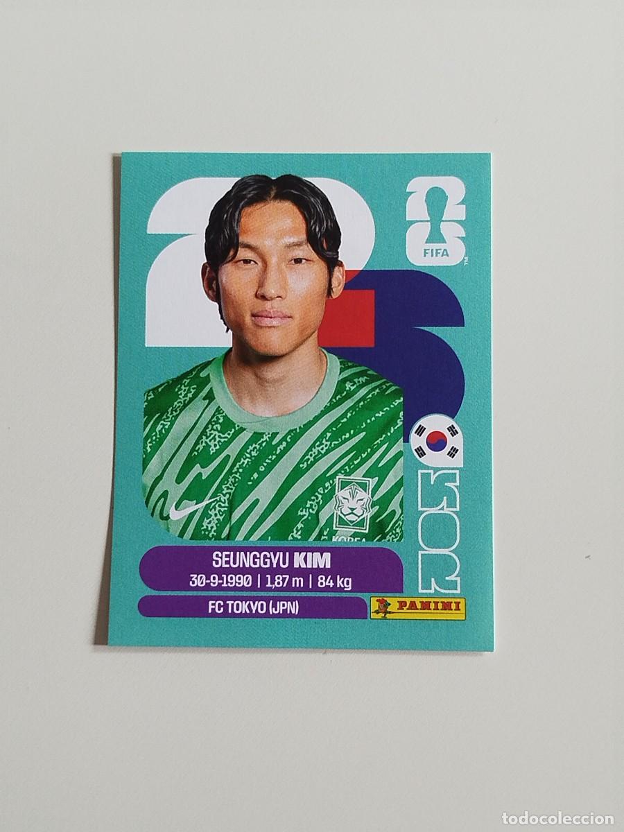 Coleccionismo cromos antiguos: KOR 3. Seunggyu Kim (Corea del Sur) - Panini Fifa World Cup 26
