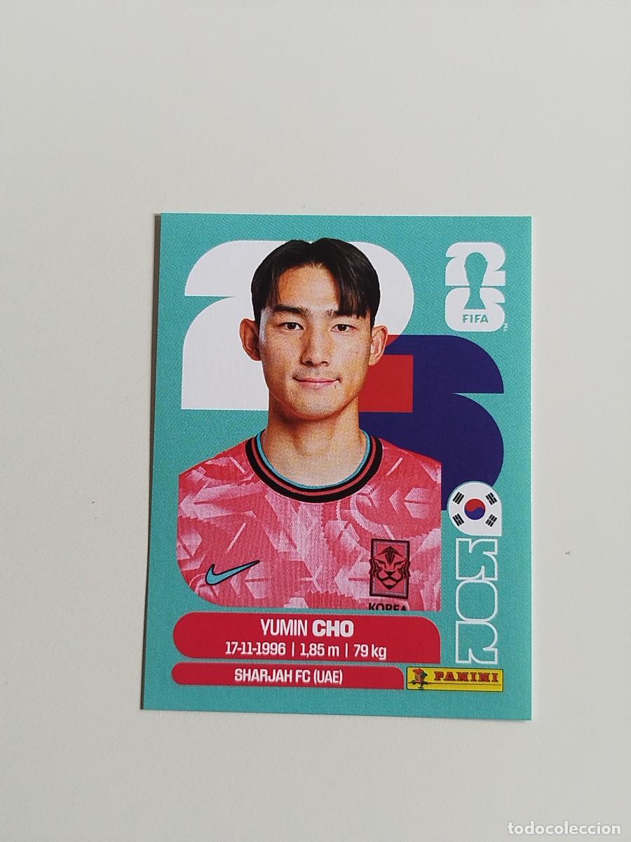 Coleccionismo cromos antiguos: KOR 5. Yumin Cho (Corea del Sur) - Panini Fifa World Cup 26