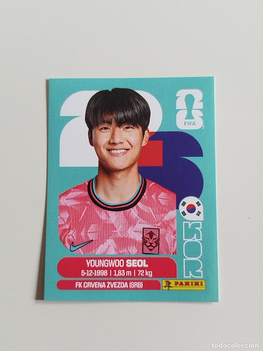 Coleccionismo cromos antiguos: KOR 6. Youngwoo Seol (Corea del Sur) - Panini Fifa World Cup 26