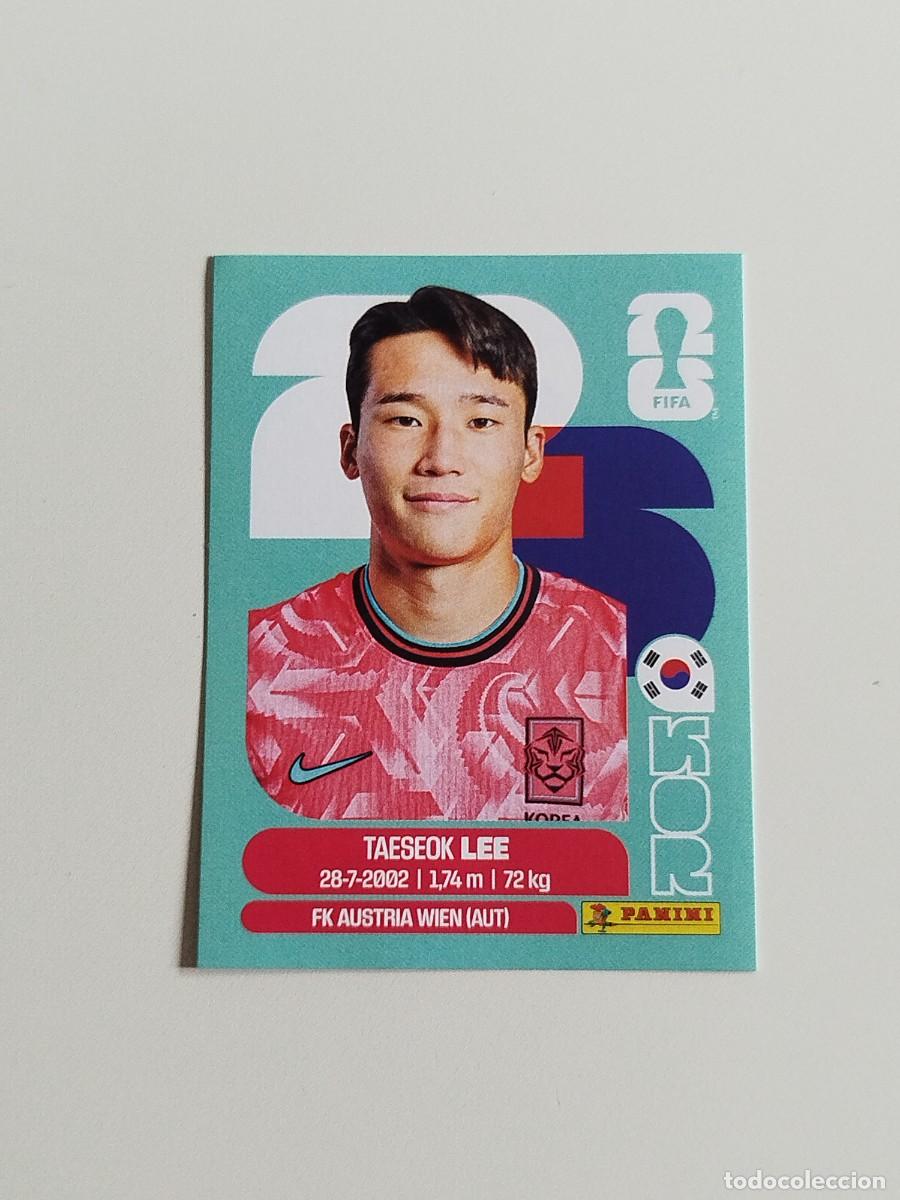Collezionismo Figurine antiche: KOR 8. Taeseok Lee (Corea del Sur) - Panini Fifa World Cup 26