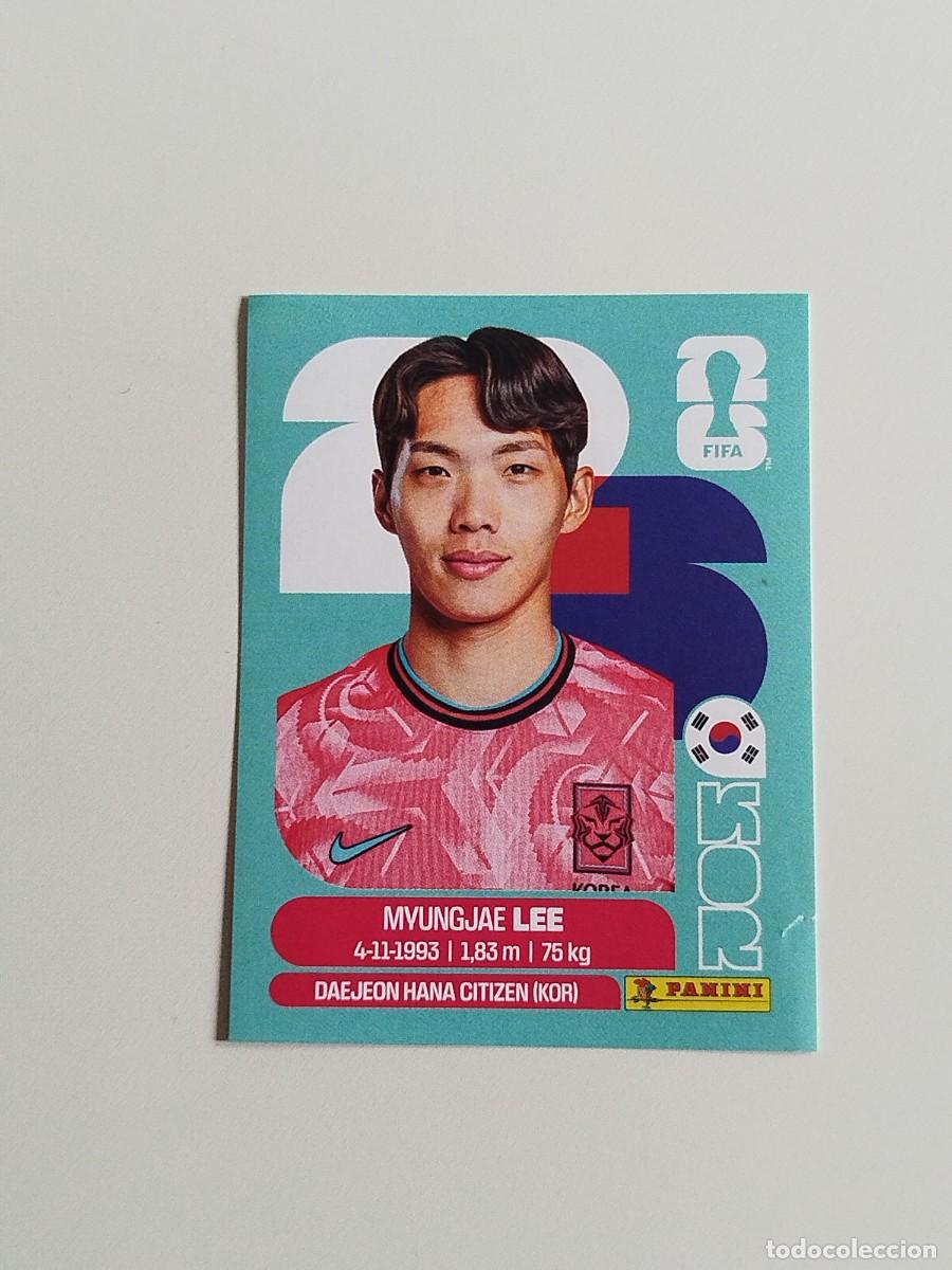 Coleccionismo cromos antiguos: KOR 9. Myungjae Lee (Corea del Sur) - Panini Fifa World Cup 26