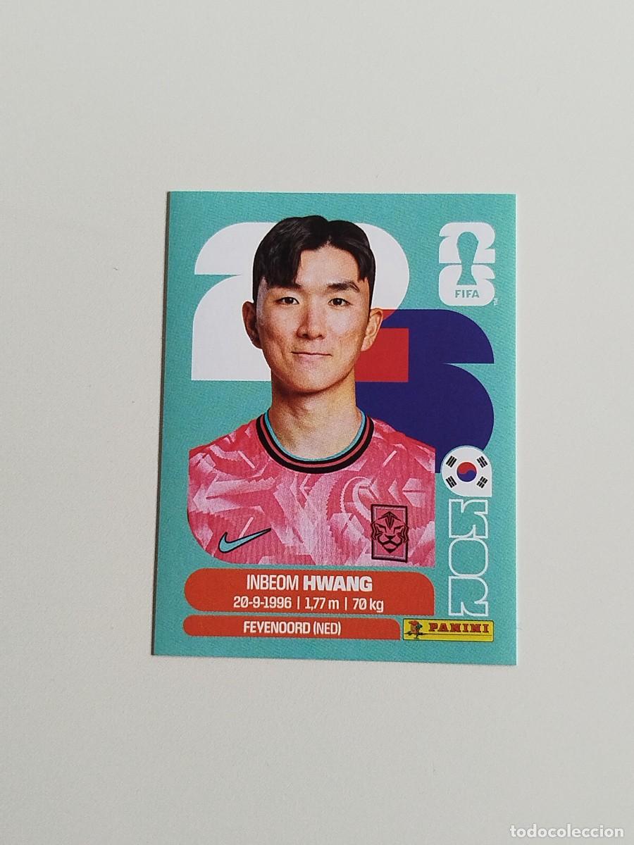 Coleccionismo cromos antiguos: KOR 11. Inbeom Hwang (Corea del Sur) - Panini Fifa World Cup 26
