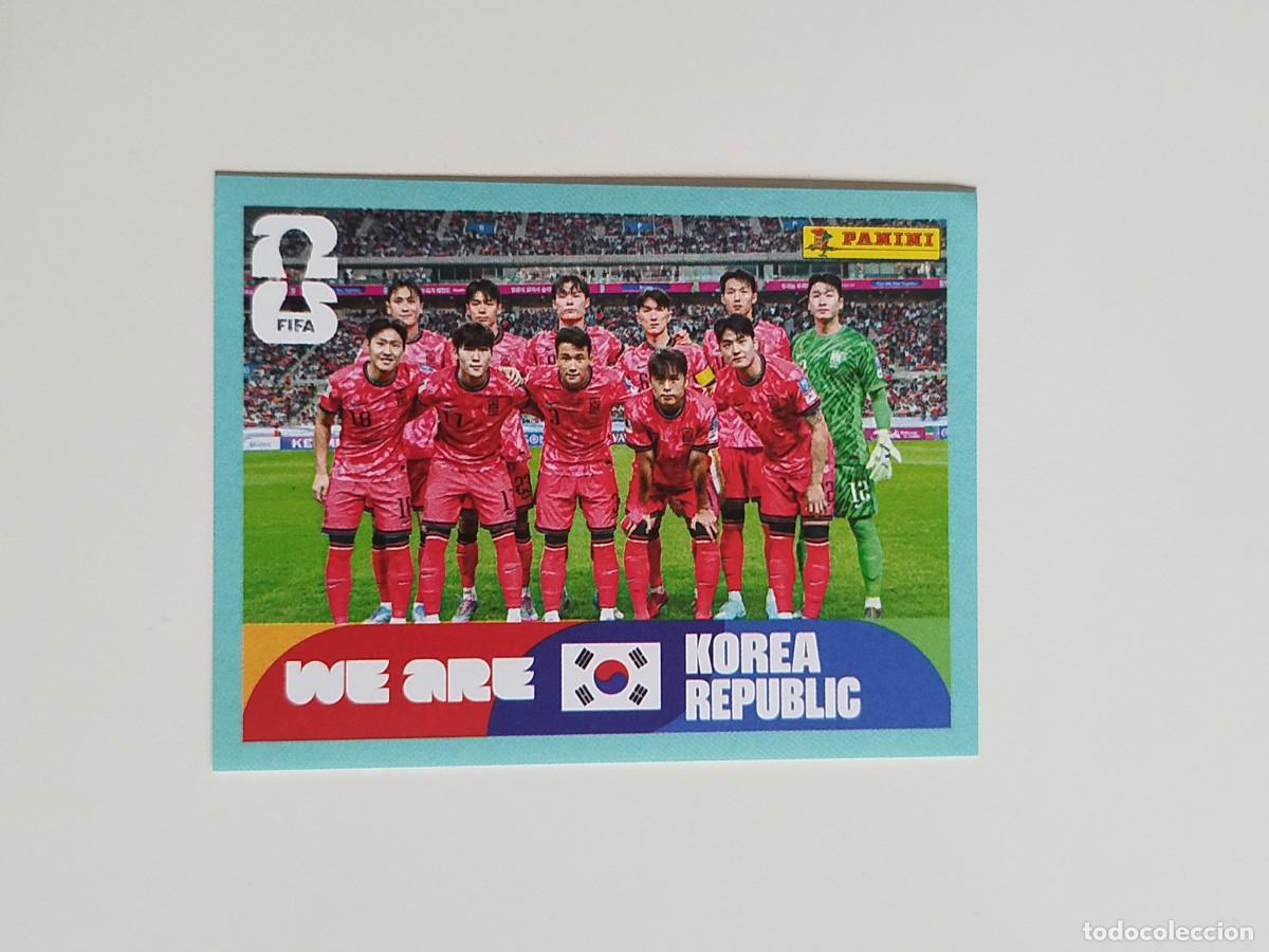 Coleccionismo cromos antiguos: KOR 13. Equipo (Corea del Sur) - Panini Fifa World Cup 26