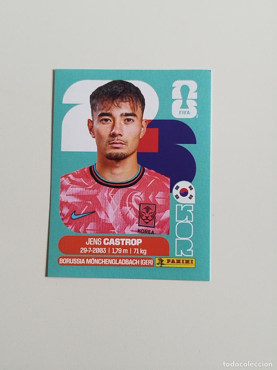 Coleccionismo cromos antiguos: KOR 15. Jens Castrop (Corea del Sur) - Panini Fifa World Cup 26