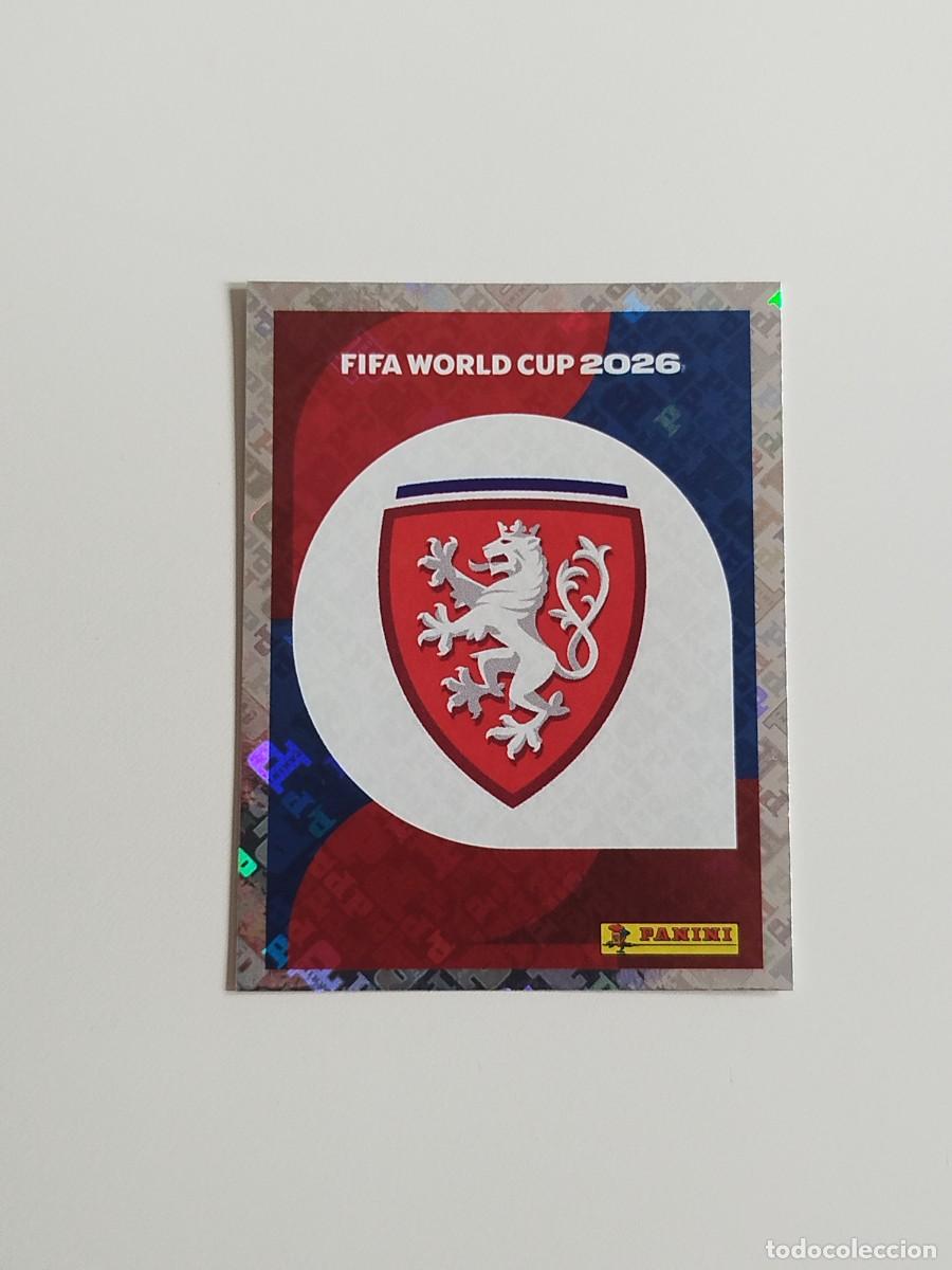 Coleccionismo cromos antiguos: CZE 1. Escudo (Rep&uacute;blica Checa) - Panini Fifa World Cup 26