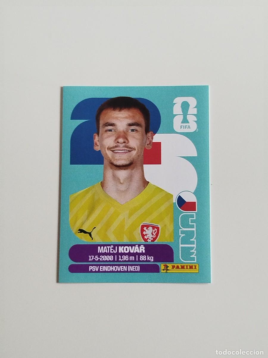 Collezionismo Figurine antiche: CZE 2. Matej Kovar (Rep&uacute;blica Checa) - Panini Fifa World Cup 26