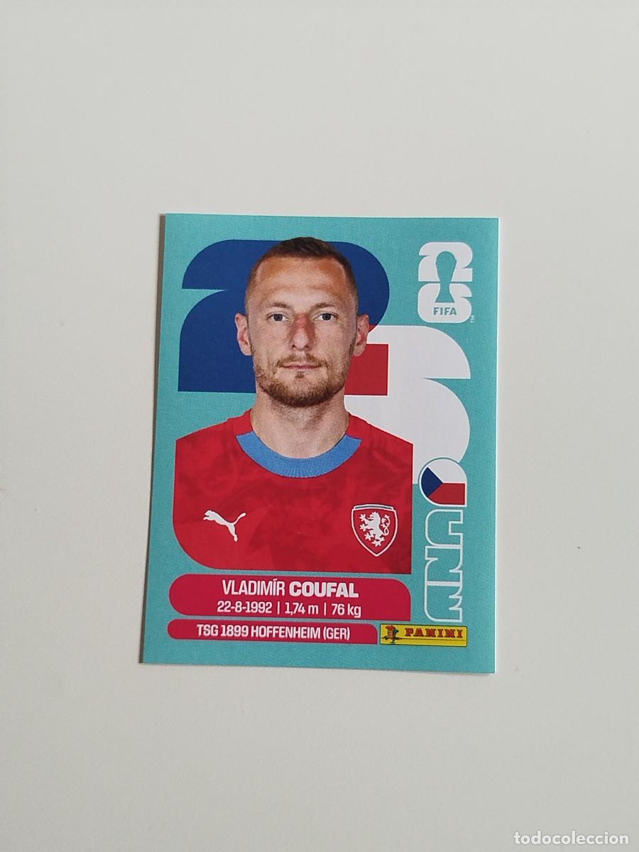 Coleccionismo cromos antiguos: CZE 5. Vladimir Coufal (Rep&uacute;blica Checa) - Panini Fifa World Cup 26