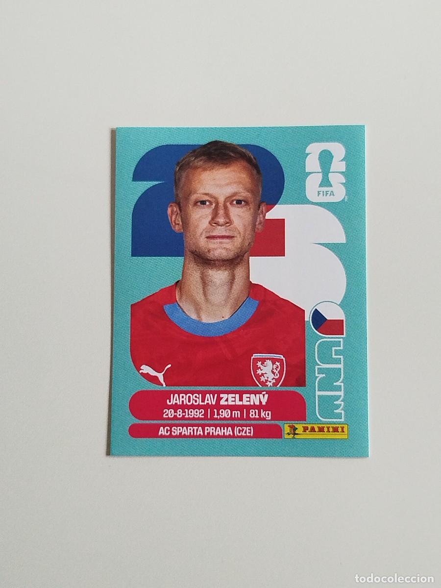 Coleccionismo cromos antiguos: CZE 6. Jaroslav Zeleny (Rep&uacute;blica Checa) - Panini Fifa World Cup 26