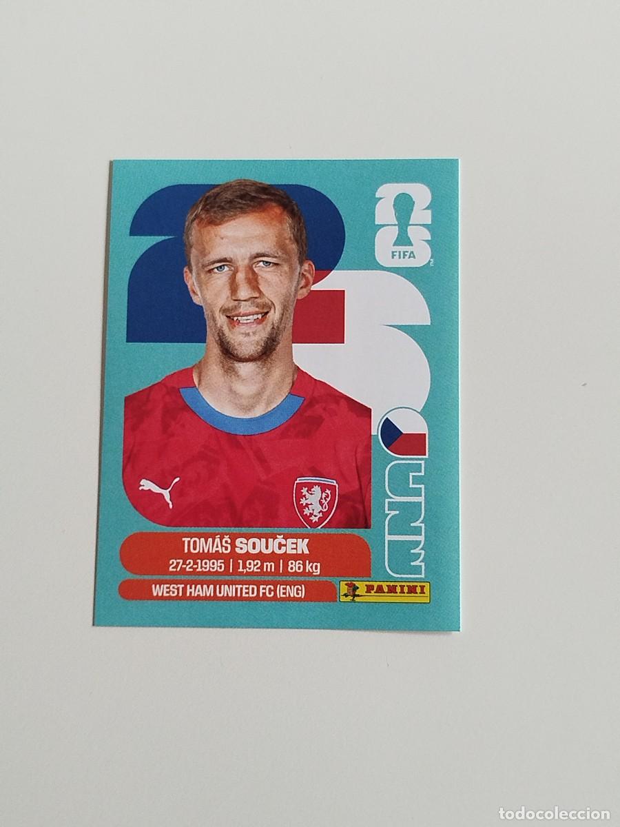 Coleccionismo cromos antiguos: CZE 12. Tomas Soucek (Rep&uacute;blica Checa) - Panini Fifa World Cup 26