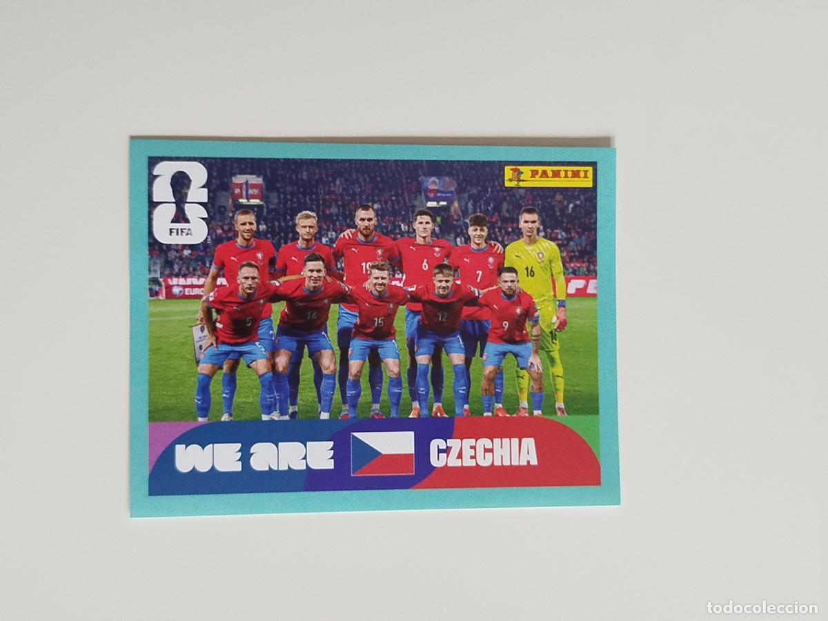 Collezionismo Figurine antiche: CZE 13. Equipo (Rep&uacute;blica Checa) - Panini Fifa World Cup 26