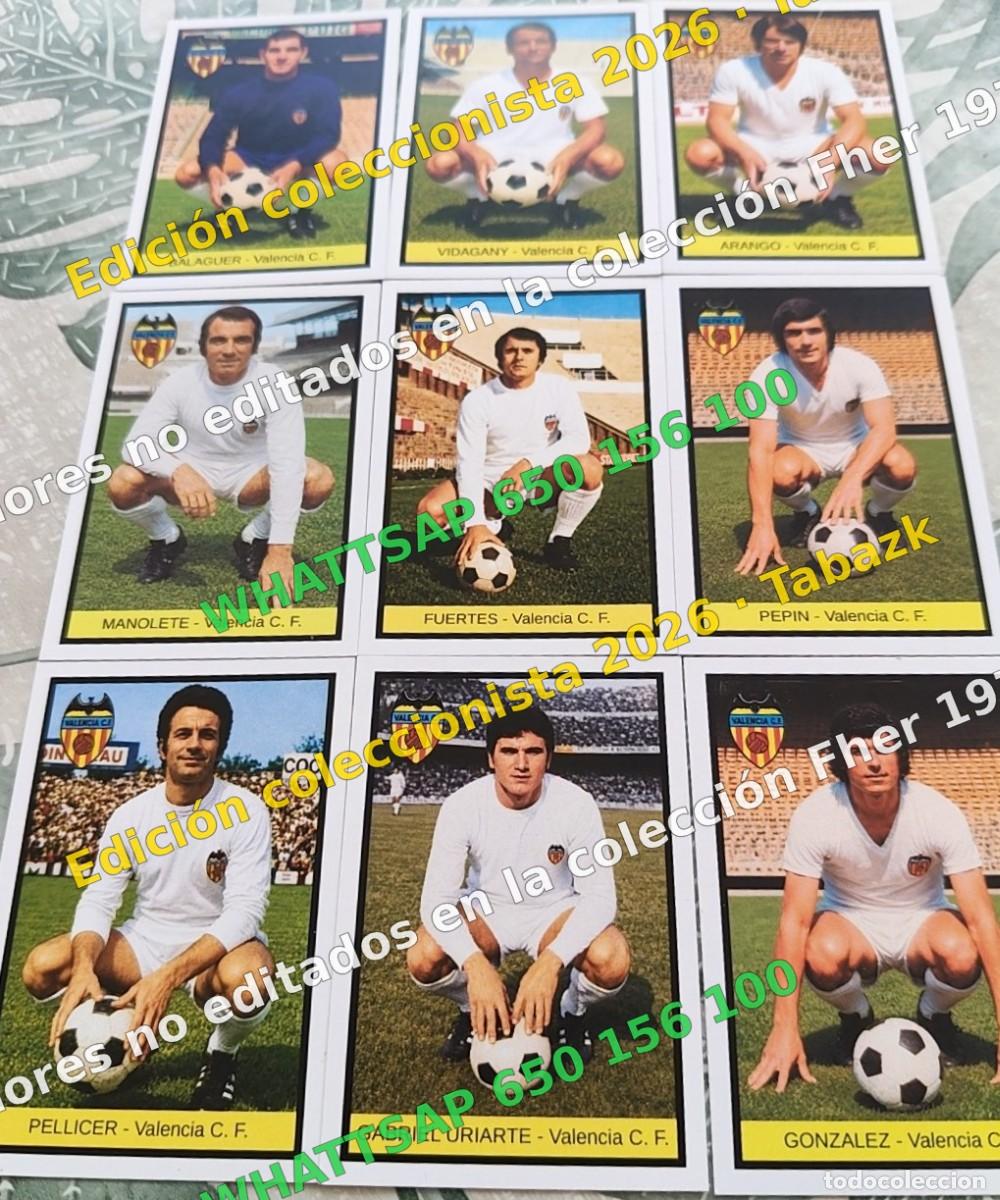 Coleccionismo cromos antiguos: Lote 9 cromos no editados Las Palmas - FHER 1972-1973 DISGRA 72 73 EDICI&Oacute;N COLECCIONISTA 2026 TABAZK