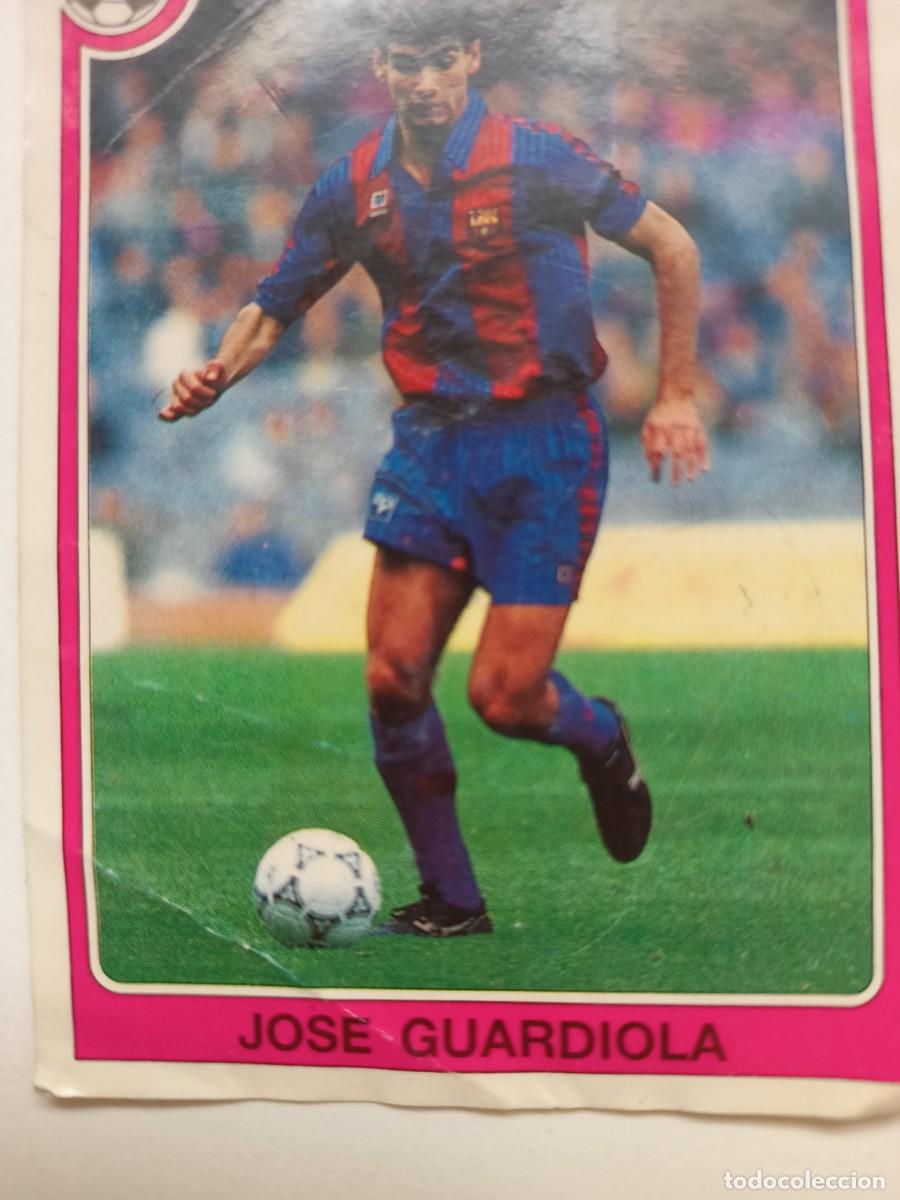 Coleccionismo cromos antiguos: CROMO ADHESIVO DE JOSEP GUARDIOLA &rdquo;FUTBOL 92-93&rdquo; N&ordm; 108 DE LA COLECCION PANINI