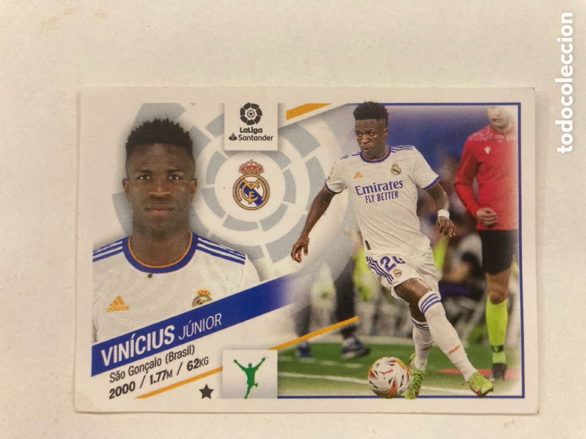 Coleccionismo cromos antiguos: Cromo Vinicius 2022-2023 liga (Este/Panini)