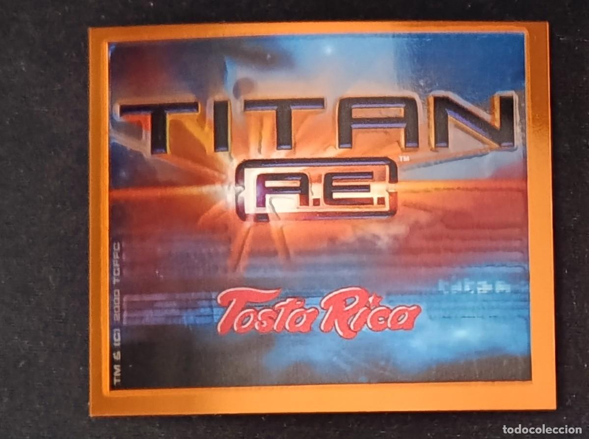 Coleccionismo cromos antiguos: CROMO TITAN A.E. TOSTA RICA METAL CHROM