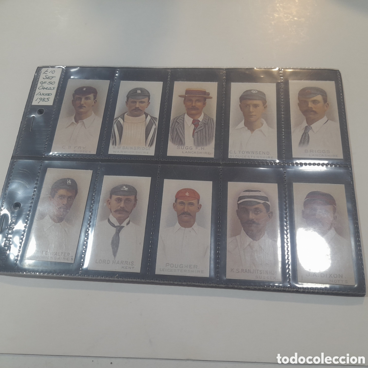 Coleccionismo cromos antiguos: Set cromos deportivos ingleses