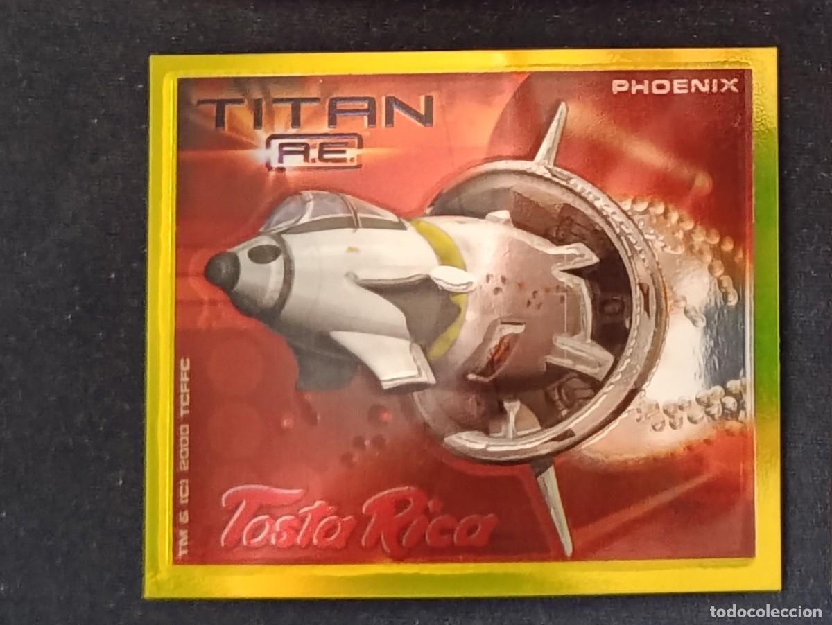 Coleccionismo cromos antiguos: CROMO TITAN A.E. TOSTA RICA METAL CHROM
