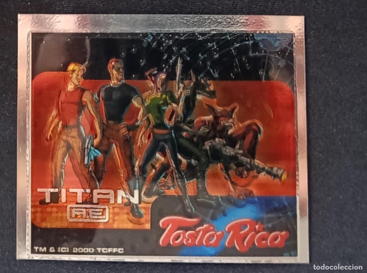 Coleccionismo cromos antiguos: CROMO TITAN A.E. TOSTA RICA METAL CHROM