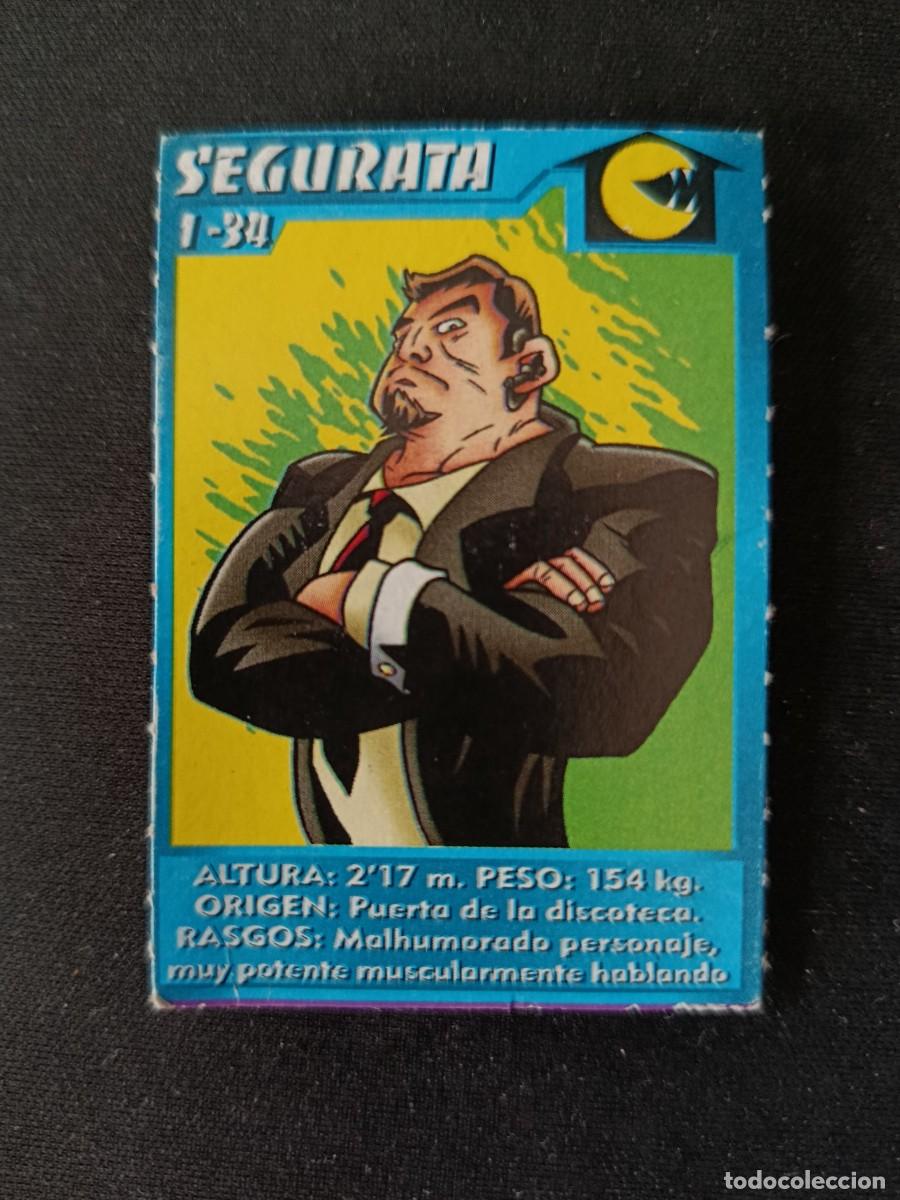 Coleccionismo cromos antiguos: CROMO PLANETA MUTANTE BOLLYCAO 34 SEGURATA