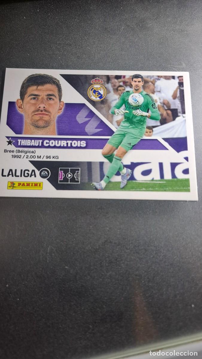 Coleccionismo cromos antiguos: CROMO COURTOIS 3 REAL MADRID LIGA 2026 2027 26 27 ESTE PANINI NUNCA PEGADO