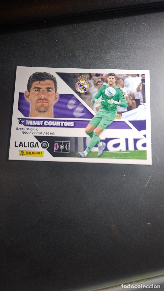 Coleccionismo cromos antiguos: CROMO COURTOIS 3 REAL MADRID LIGA 2026 2027 26 27 ESTE PANINI NUNCA PEGADO