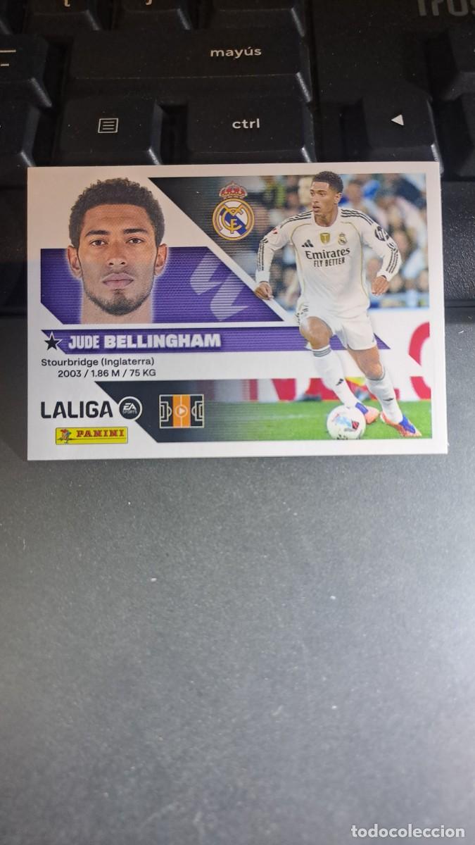 Coleccionismo cromos antiguos: CROMO BELLINGHAM 14 REAL MADRID LIGA 2026 2027 26 27 ESTE PANINI NUNCA PEGADO