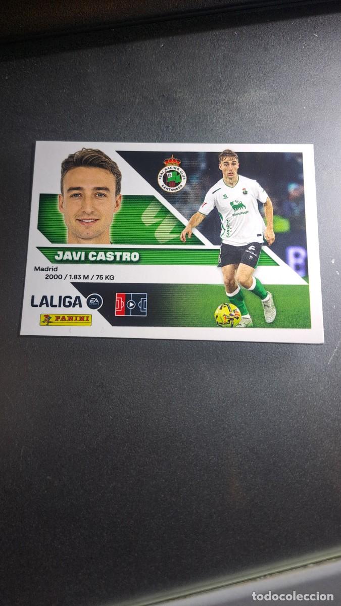 Coleccionismo cromos antiguos: CROMO JAVI CASTRO 8 RACING DE SANTANDER LIGA 2026 2027 26 27 ESTE PANINI NUNCA PEGADO