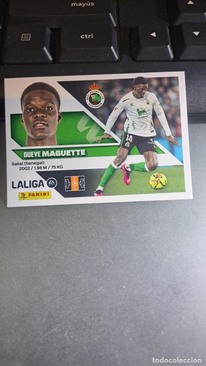 Coleccionismo cromos antiguos: CROMO MAGUETTE 11 RACING DE SANTANDER LIGA 2026 2027 26 27 ESTE PANINI NUNCA PEGADO
