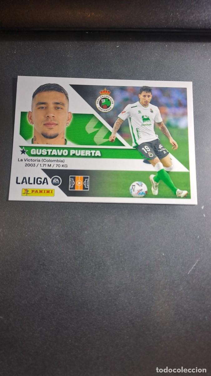 Coleccionismo cromos antiguos: CROMO GUSTAVO PUERTA 12 RACING DE SANTANDER LIGA 2026 2027 26 27 ESTE PANINI NUNCA PEGADO