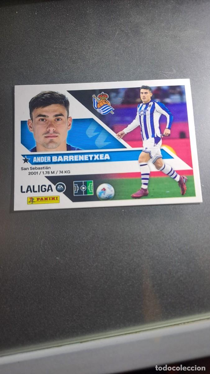 Coleccionismo cromos antiguos: CROMO BARRENETXEA 16 REAL SOCIEDAD LIGA 2026 2027 26 27 ESTE PANINI NUNCA PEGADO