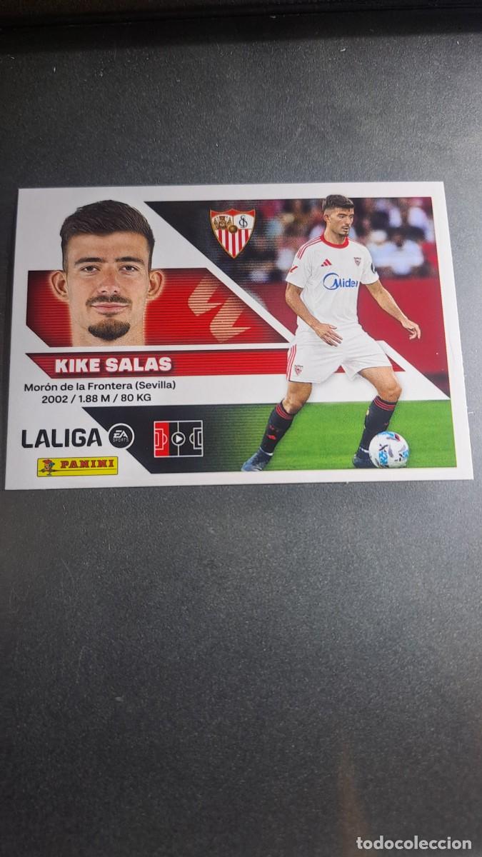 Coleccionismo cromos antiguos: CROMO KIKE SALAS 7 SEVILLA LIGA 2026 2027 26 27 ESTE PANINI NUNCA PEGADO