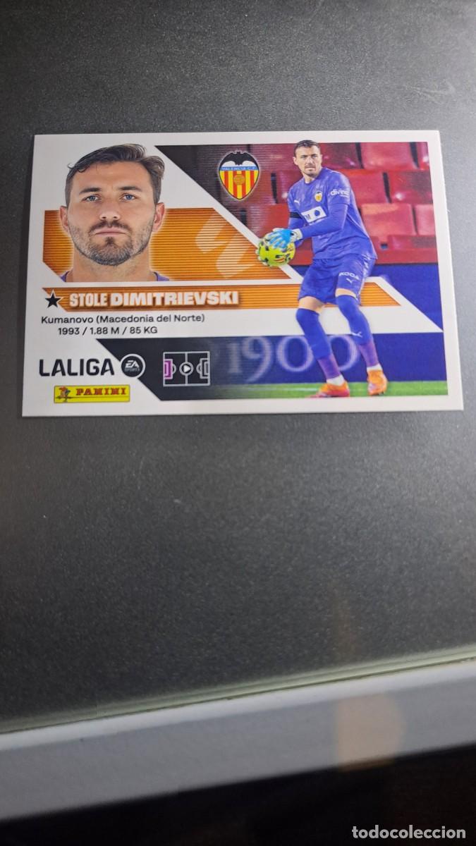 Coleccionismo cromos antiguos: CROMO DIMITRIEVSKI 3 VALENCIA LIGA 2026 2027 26 27 ESTE PANINI NUNCA PEGADO