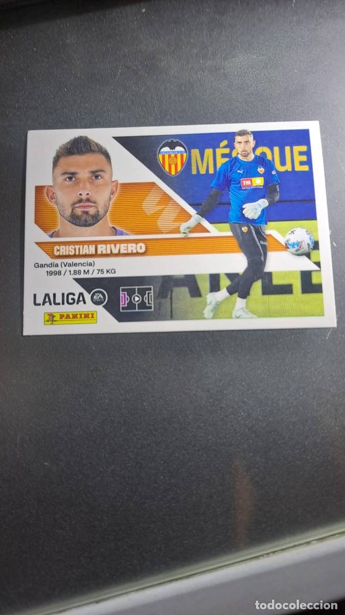 Coleccionismo cromos antiguos: CROMO RIVERO 4 VALENCIA LIGA 2026 2027 26 27 ESTE PANINI NUNCA PEGADO