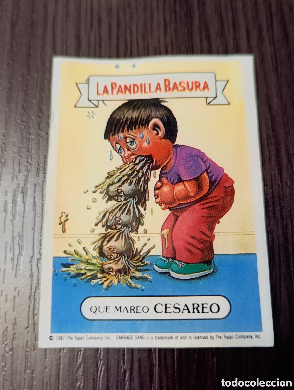 Coleccionismo cromos antiguos: Antiguo Cromo N&deg;110 La Pandilla Basura