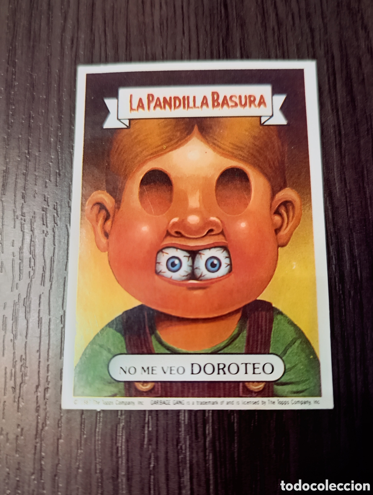 Coleccionismo cromos antiguos: Antiguo Cromo N&deg;139 La Pandilla Basura