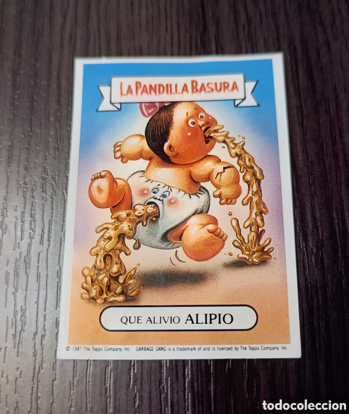 Coleccionismo cromos antiguos: Antiguo Cromo N&deg;117 La Pandilla Basura