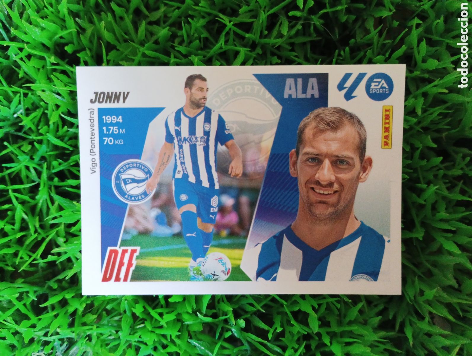 Coleccionismo cromos antiguos: Jonny Alaves Liga Este 25-26 # 10 BIS NUNCA PEGADO