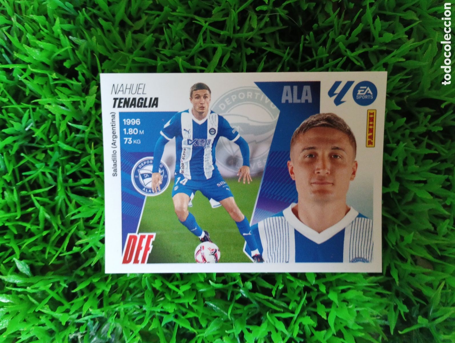 Coleccionismo cromos antiguos: Tenaglia Alaves Liga Este 25-26 # 5 NUNCA PEGADO