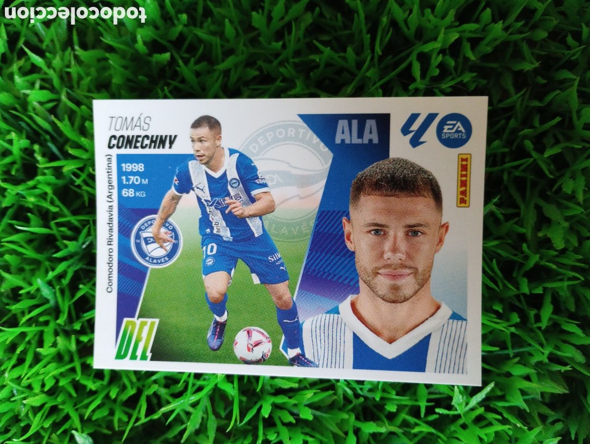 Coleccionismo cromos antiguos: Conechny Alaves Liga Este 25-26 # 19 NUNCA PEGADO