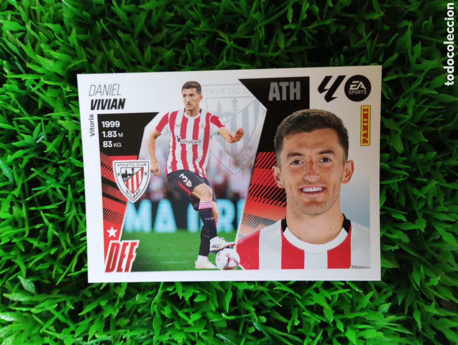 Coleccionismo cromos antiguos: Vivian Athletic Bilbao Liga Este 25-26 # 6 NUNCA PEGADO