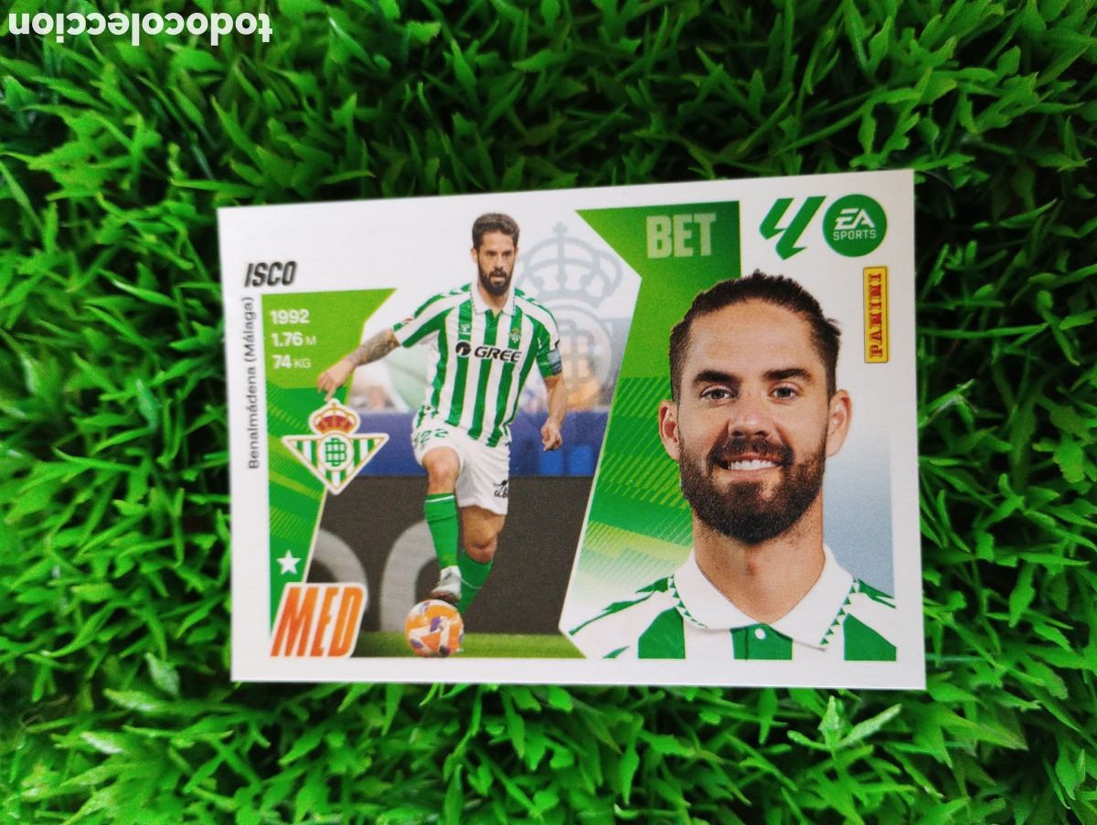 Coleccionismo cromos antiguos: Isco Betis Liga Este 25-26 # 15 NUNCA PEGADO