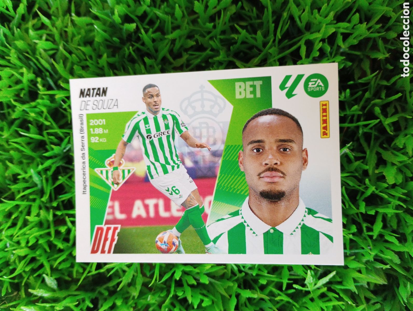 Coleccionismo cromos antiguos: Natan Betis Liga Este 25-26 # 7 NUNCA PEGADO