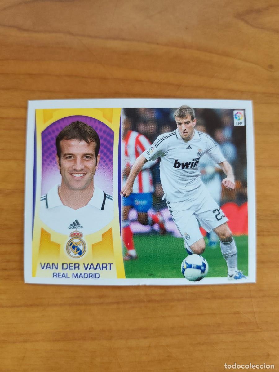 Collectable Antique Stickers: LIGA ESTE 2009-2010 N&ordm; 13 C VAN DER VAART (R. MADRID) COLOCA NUEVO SIN PEGAR